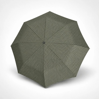 Knirps Chrome Matt Manual Prism Oliv elegantní skládací deštník