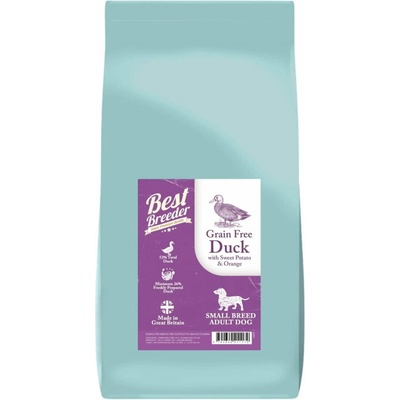 Best Breeder Grain Free Small Breed Duck with Sweet Potato & Orange 6 kg