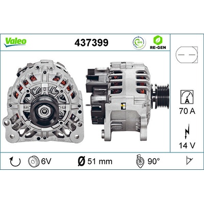 Generátor VALEO 437399