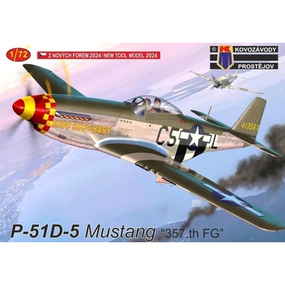 Kovozávody Prostějov P 51D 5 Mustang '357th FG' 3x camo 1:72