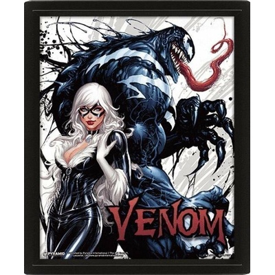 Venom : 3D obraz Venom 3D Obraz (s rámem)
