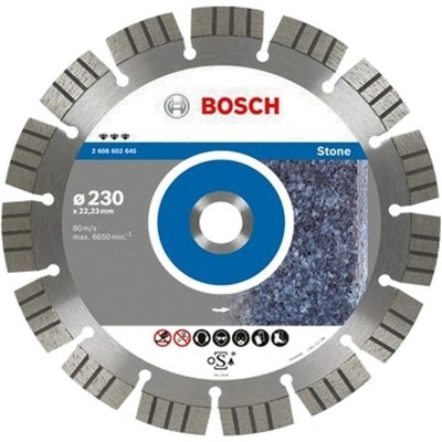 Bosch Diamantový kotúč 115 mm, Best for Stone (2608602641)