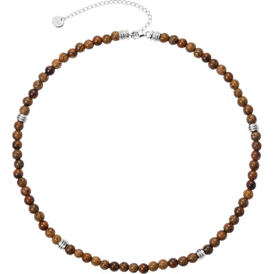Olivie Korálkový náhrdelník wood 6008
