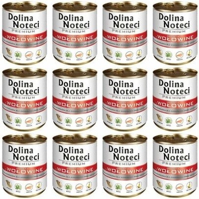 Dolina Noteci Premium Bohaté na hovězí maso 12 x 400 g