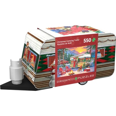 Eurographics Vánoční kempingový přívěs TIN 550 dílků
