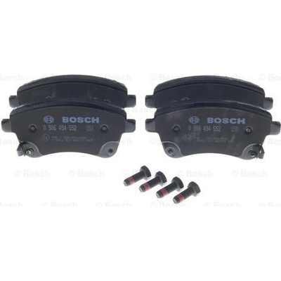 BOSCH Sada brzdových platničiek kotúčovej brzdy 0986494552
