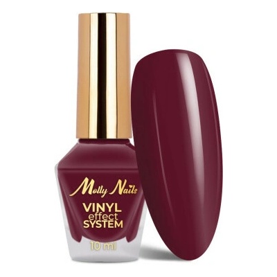 Molly Nails Berry Rose 10 ml – klasický lak na nechty Vinyl Effect