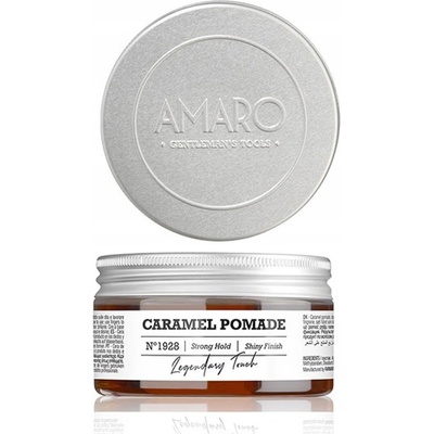 Farmavita Amaro Caramel Pomade Strong Hold pomáda na vlasy se silnou fixací 100 ml
