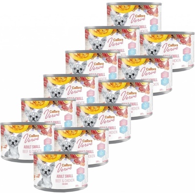 Calibra Dog Verve GF Adult Small Beef & Chicken 12 x 200 g