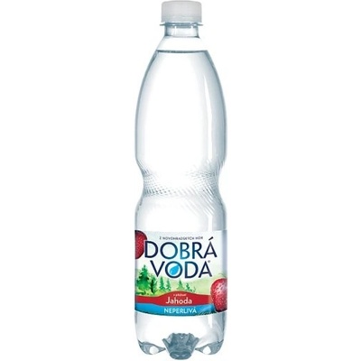 Dobrá voda Neperlivá s příchutí jahoda 0,75 l