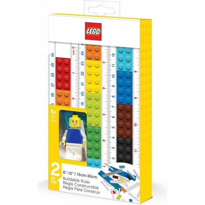 LEGO Pravítko s minifigúrkou 30 cm