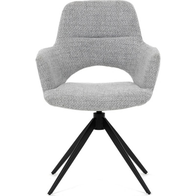 Autronic DCH-D1320 GREY2 šedá látka černý kov