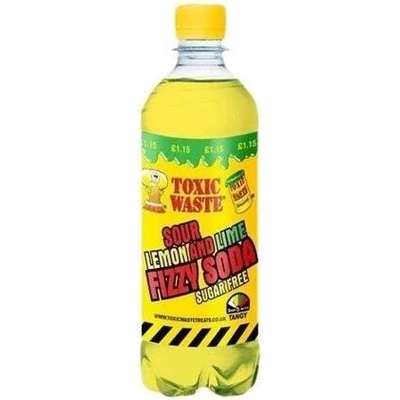 Toxic Waste sycený nápoj bez cukru s příchutí citronu a limetky 12 x 0,5 l
