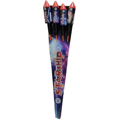 Rakety Starship 4 ks