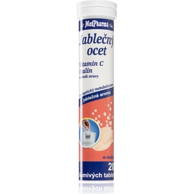 MedPharma Jablečný ocet + vitamin C + inulin 20 tablet