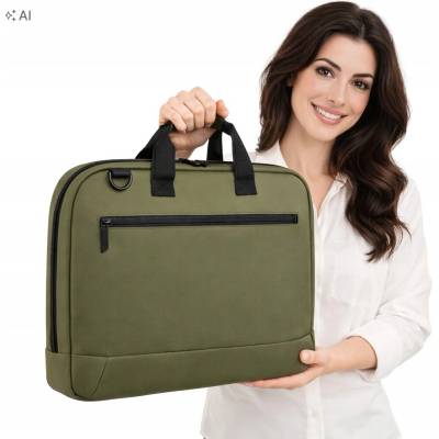 Hama Ultra Lightweight, taška na notebook, 40-41 cm (15,6-16,2), recyklovaný polyester, olivová 222051