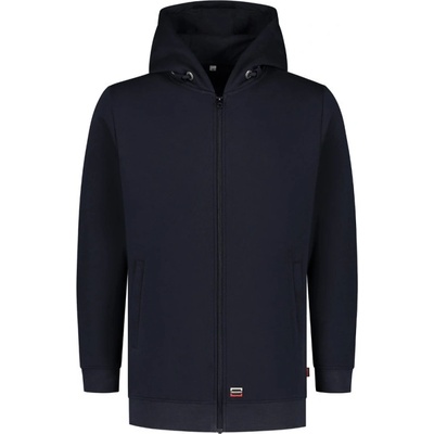 TRICORP mikina Hooded Sweat Jacket Washable 60 C unisex MAL-T44T214 Námořní modrá