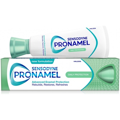 Sensodyne Pro-Namel pasta posilující zubní sklovinu pro každodenní použití Mint Daily Protection 75 ml – Hledejceny.cz