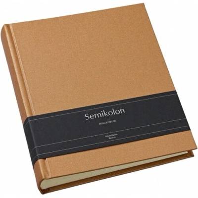 Semikolon Album Classic Medium Urban Bronze, Metallic Edition