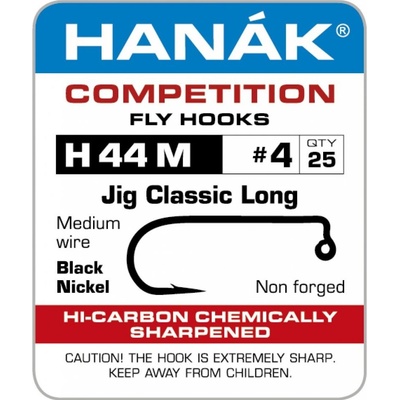 Hanák Competition Muškařský háček streamerový Jig Classic H44M vel. 10 25 ks