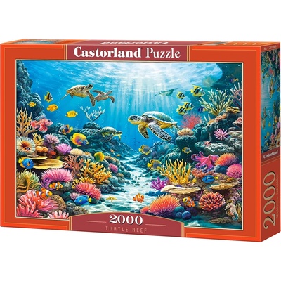 Castorland Želví útes 2000 dílků