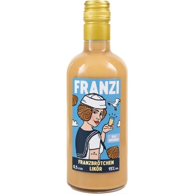 FranziI Franzbrötchen Likör 15% 0,5 l (holá láhev)