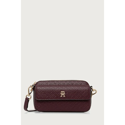 Tommy Hilfiger crossbody kabelka dámska AW0AW18922 burgundské