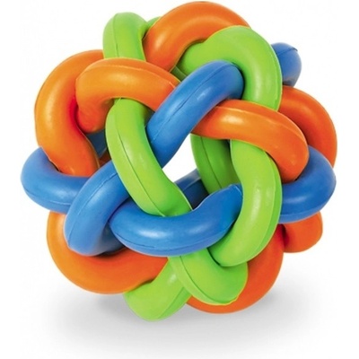Nobby Ruber Line gumový propletený míč 9,5 cm
