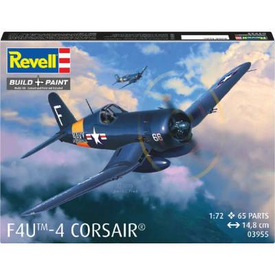 Revell F4U-4 Corsair Model Kit Revell 1:72