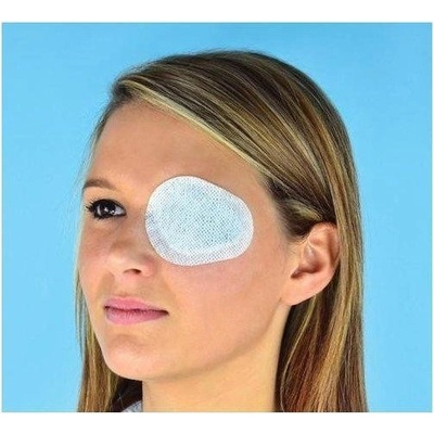 Zarys Elastopor EYE sterilní, netkané oční krytí, 5 cm x7,5 cm