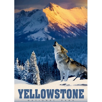 Alipson Yellowstonský vlk 500 dílků