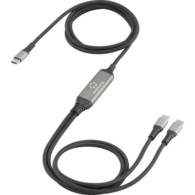 Renkforce RF-6721084 USB-C® Y- USB 2.0 USB-C ® zástrčka 1,5m černý