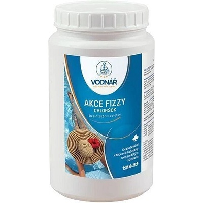 VODNÁŘ Akce Fizzy Chloršok mini tablety 1kg – Hledejceny.cz
