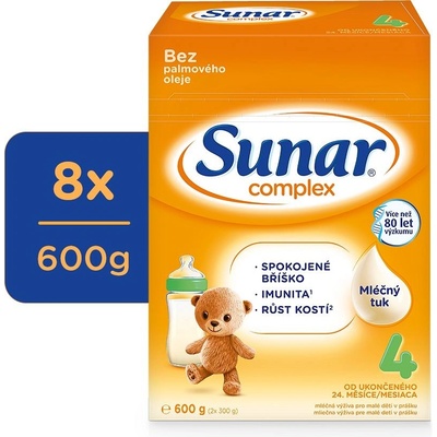 Sunar 4 Complex 8 x 600 g