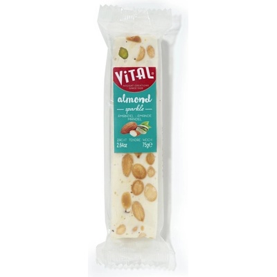 Vital Nugát mandle a pistácie 75 g
