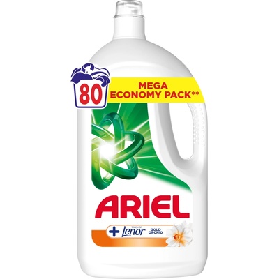 Ariel Color +Lenor prací gel 3,6 l 80 PD