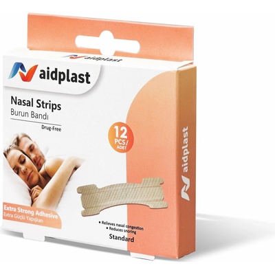 Aidplast náplasť proti chrápaniu, 12ks