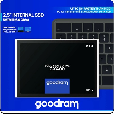 Goodram CX400 G2 2TB, SSDPR-CX400-02T-G2