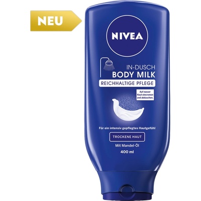 Nivea Výživné tělové mléko do sprchy 400 ml – Hledejceny.cz