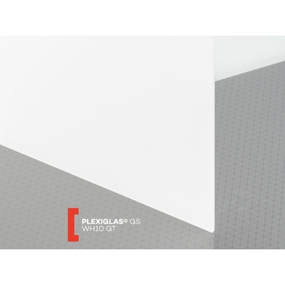 Röhm Plexiglas GS 5 mm WH10 propustnost 70% 2030 x 3050 mm opál 1 ks