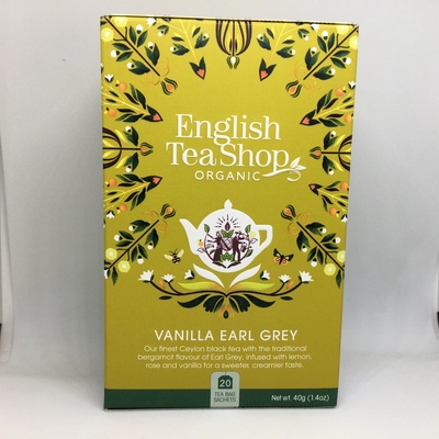 English Tea Shop Čaj VANILKA A EARL GREY MANDALA 20 s.