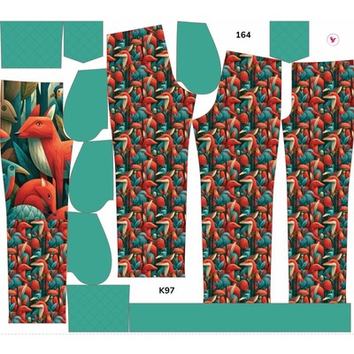 Takoy Panel se střihem rozšířené softshellové kalhoty lišák Milo 164 - Jarní softshell