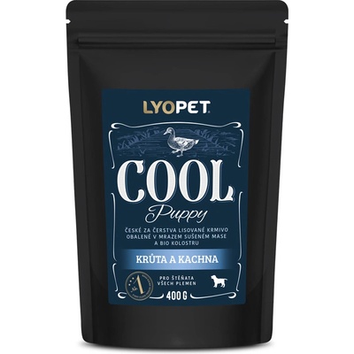 Lyopet Cool Puppy Morka a kačica 0,4 kg