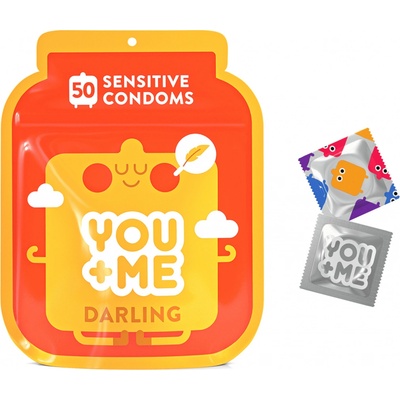 You Me Darling Kondomy S Extra Tenkou Stěnou 50 ks