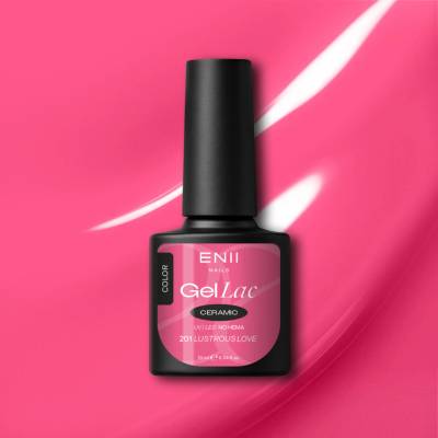 ENII NAILS Gel lak Ceramic 201 Lustrous Love 10 ml
