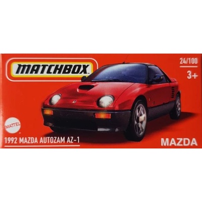 Matchbox 1992 Mazda Autozam AZ-1 červená
