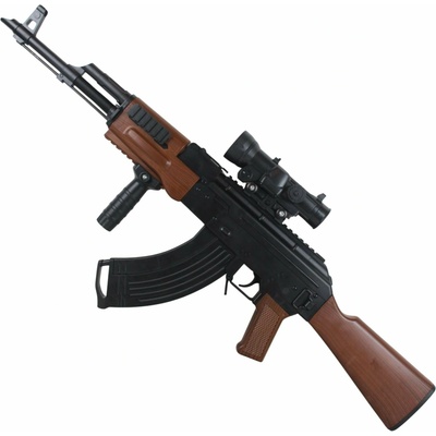 GEL GUN AK47 Imitace Dřeva - Blaster na gelové kuličky
