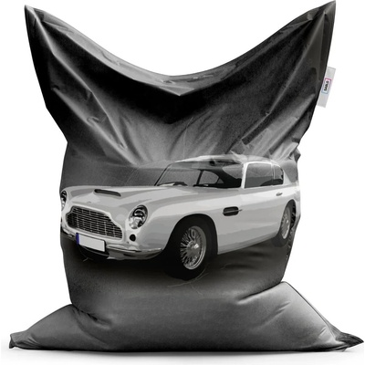 Sablio Sedací vak Aston Martin Tmavé pozadí 150x100 cm