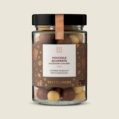 Tastëlanghe Lískové ořechy z Piemonte IGP v čokoládě mix 200 g