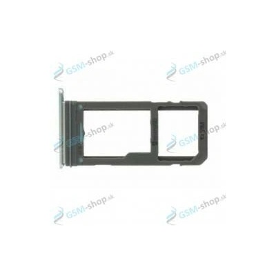 SIM a microSD držiak Samsung Galaxy S8 (G950F) strieborný Originál